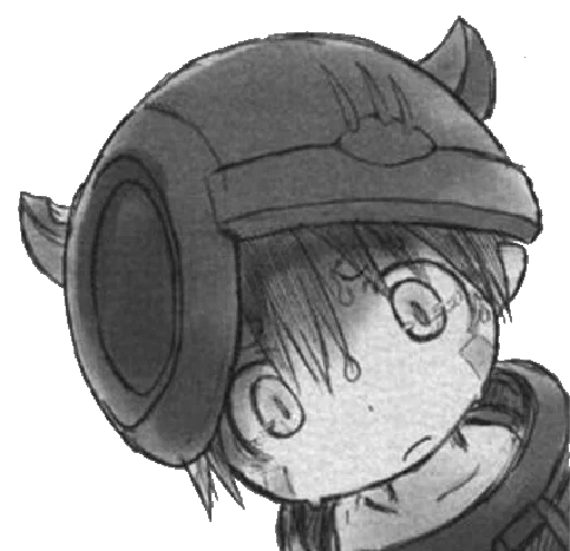 Made in Abyss sticker 😓