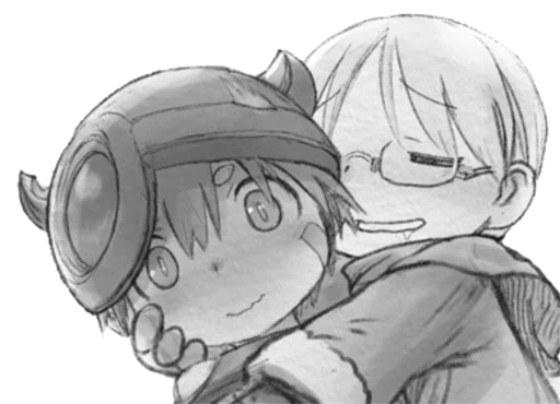 Стікер Made in Abyss ☺️