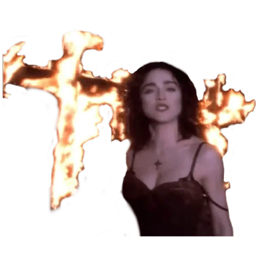 Эмодзи Madonna 😐