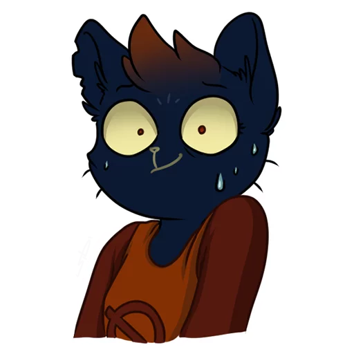 Mae Borowski from Night in the Woods by SiD'ni stiker 😨