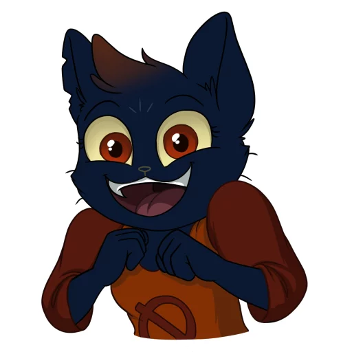 Mae Borowski from Night in the Woods by SiD'ni stiker 😍