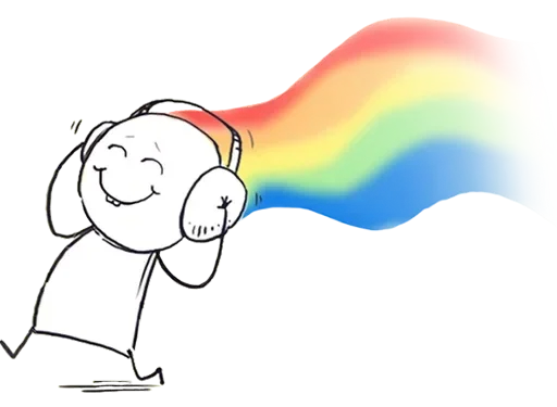 Magic Rainbow emoji 😋