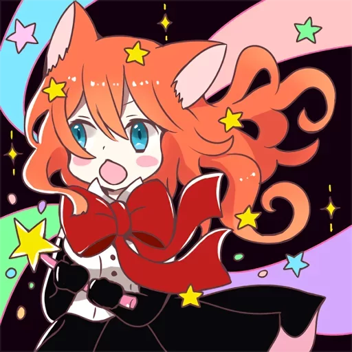Telegram Sticker «Magic Cat - remake: Mori» ✨