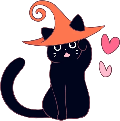 Telegram Sticker «Magic Cat - remake: Mori» ❤