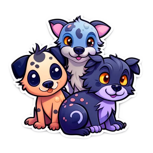 Telegram Sticker «милые звери | cute animals» 🐕