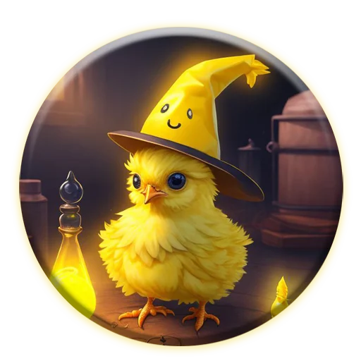 Magic Chicken channel: stiker 🔮