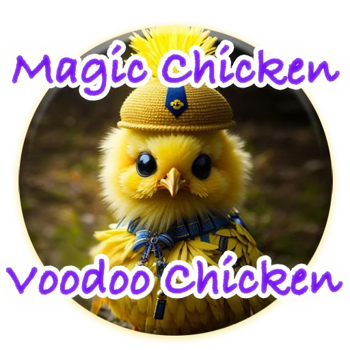 Стікер Magic Chicken channel: 🧿