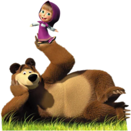 Маша и медведь emoji 🙃
