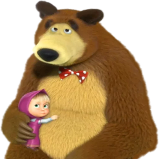 Telegram Sticker «Маша и медведь» 😞