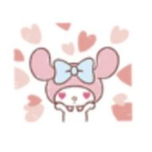My Melody emoji 😍