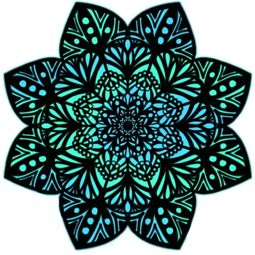 Telegram Sticker «Mandala Art » 🎨