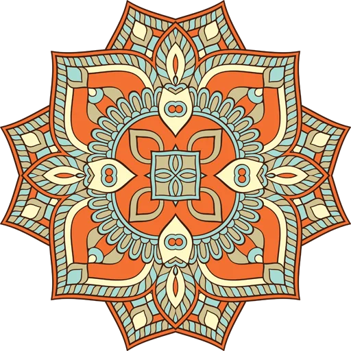 Telegram Sticker «Mandala Art» 🎨