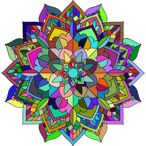 Mandala Art stiker 🎨