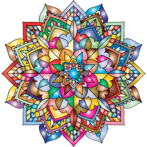 Mandala Art emoji 🎨