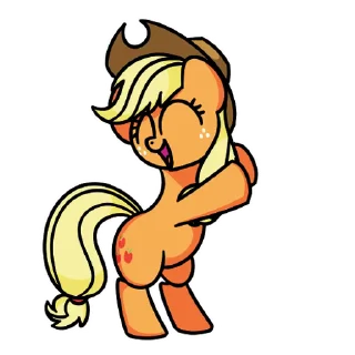 My little pony dance sticker 🍎