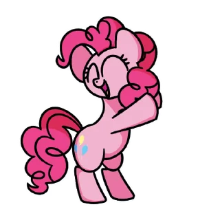 My little pony dance sticker 🍰