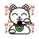 Telegram emoji Maneki Neko