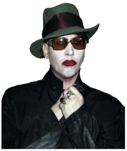 Telegram stiker «Manson» 🤨