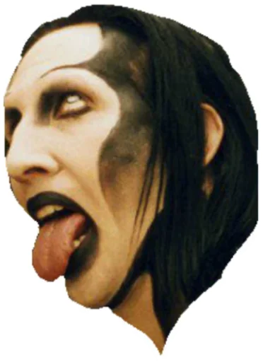 Telegram stiker «Manson» 🤪