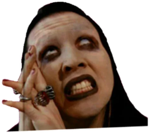 Стикер Telegram «Manson» 😋