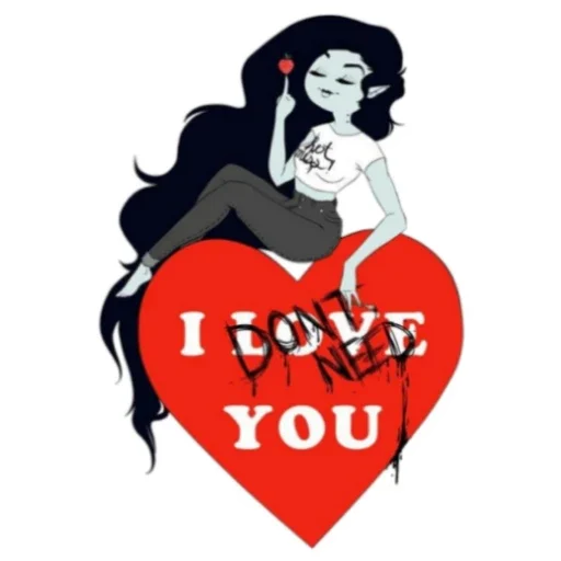 Telegram Sticker «Marceline» 💔
