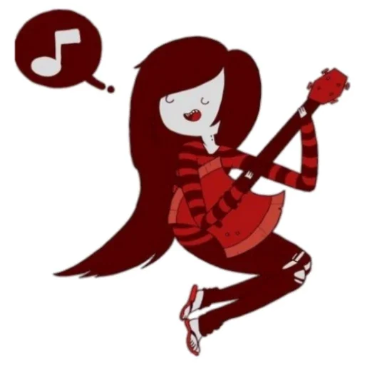 Telegram stiker «Marceline» 🎸