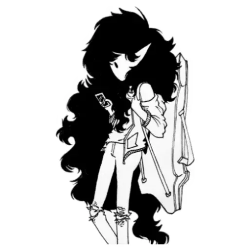 Telegram Sticker «Marceline» 🫤