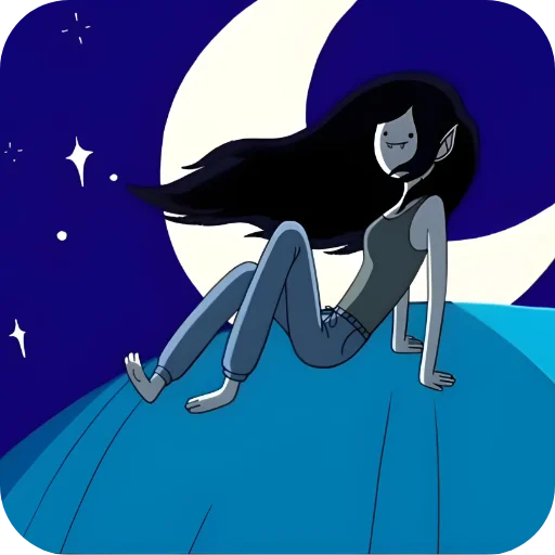 Telegram Sticker «Marceline» 🩸