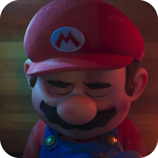 Стікер Mario 😔