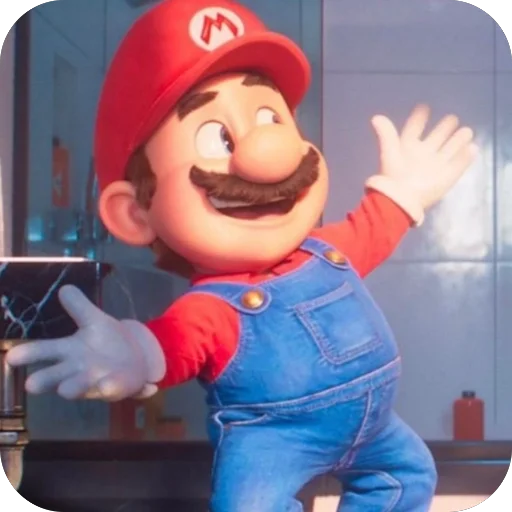 Стікер Mario 😃