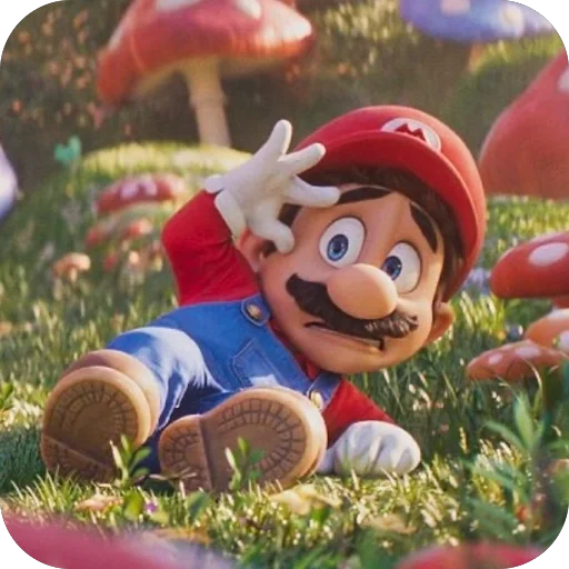 Стікер Mario 😟