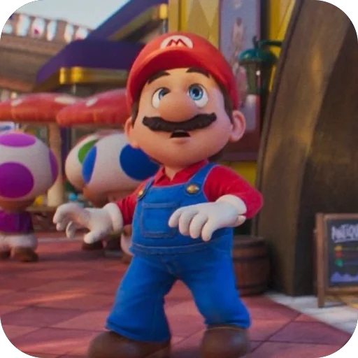 Стікер Mario 😮