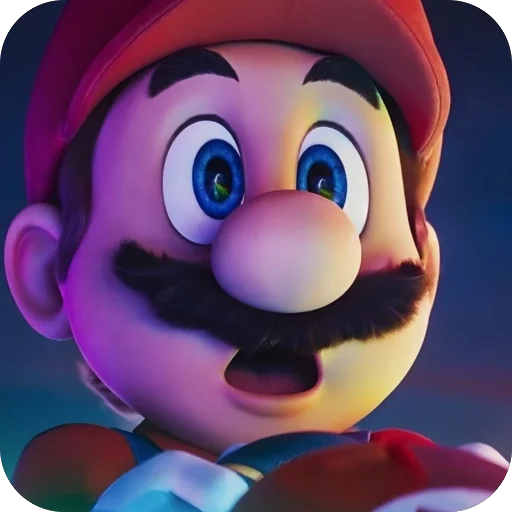 Стікер Mario 😮
