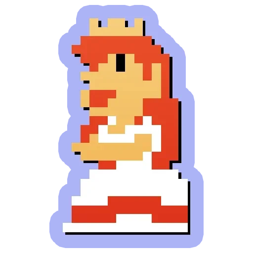 Стикер Telegram «Mario Time» 🙁