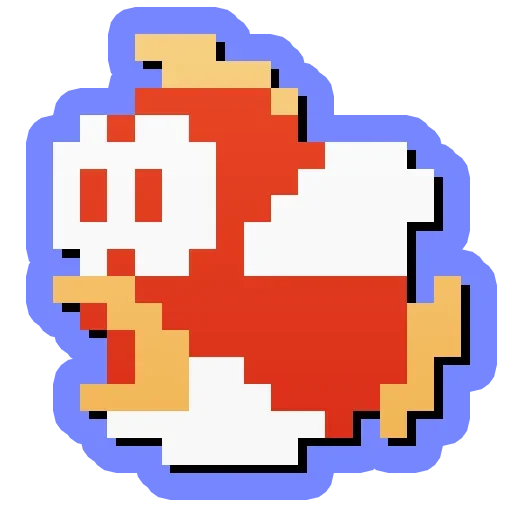 Стикер Telegram «Mario Time» 😛