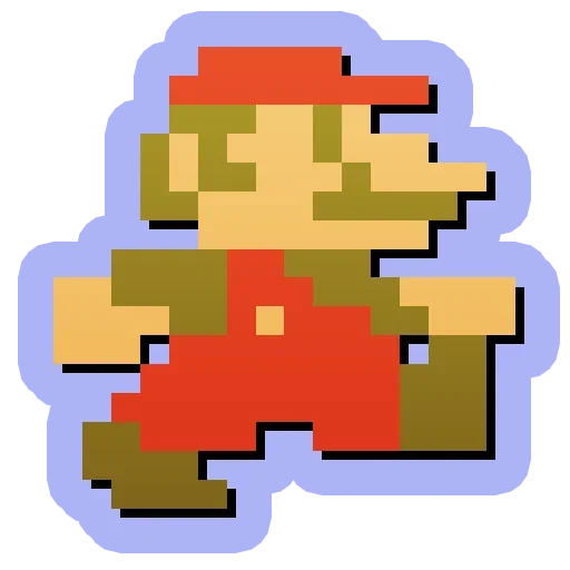 Mario Time emoji 😗