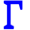Telegram emoji Синий алфавит