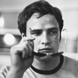 Стикер Marlon Brando 🕶