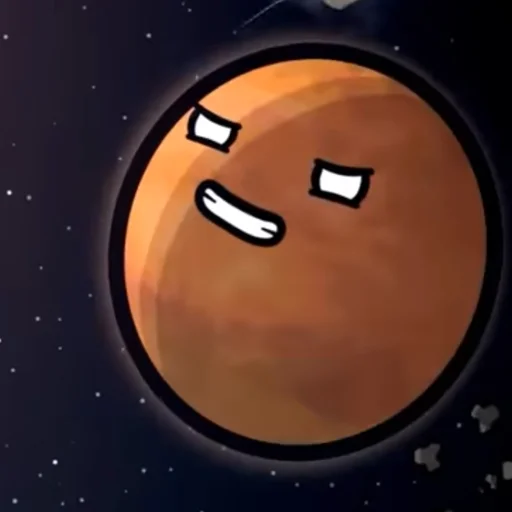Telegram stiker «Марс|･ω･)♪♫*•♪» 😈