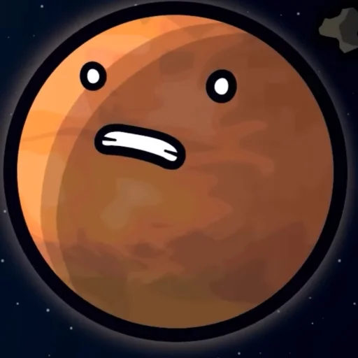 Telegram stiker «Марс|･ω･)♪♫*•♪» 😵‍💫