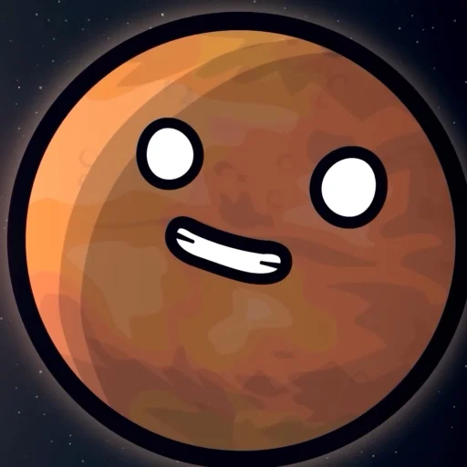 Марс|･ω･)♪♫*•♪ sticker 😁