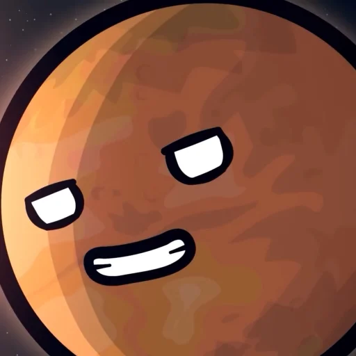 Марс|･ω･)♪♫*•♪ emoji 😏