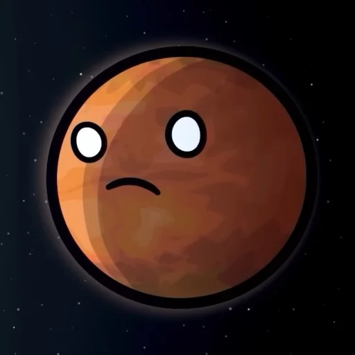 Марс|･ω･)♪♫*•♪ emoji 🙁