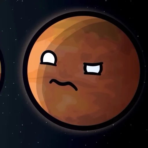 Марс|･ω･)♪♫*•♪ emoji 🤔