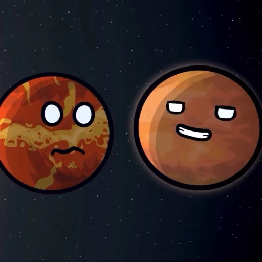 Марс|･ω･)♪♫*•♪ sticker 😋