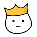 Marshmallow King stiker 😡
