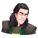 Loki emoji 😌