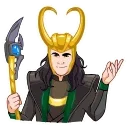 Loki emoji 🤴