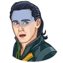 Loki emoji 😨
