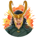 Loki emoji 😡